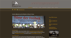 Desktop Screenshot of brass-for-peace.de